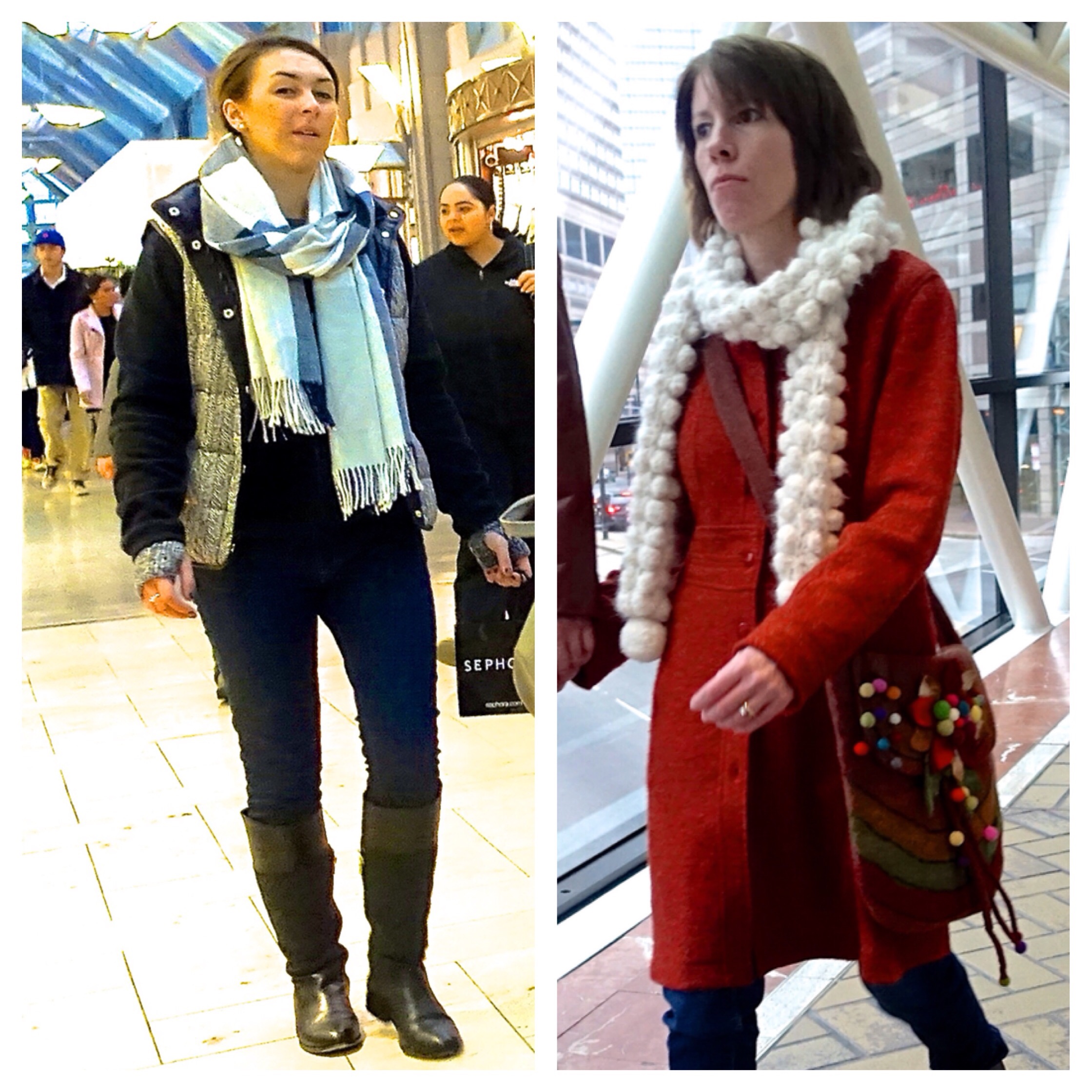 Winter Look: Blanket Scarf & Long Wool Coat  Comfy outfits winter, Scarf  trends, Ways to wear a scarf