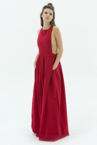 LAYANA AGUILAR jumpsuit with open back