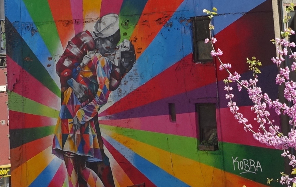 Bright color in NYC