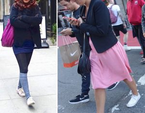 How to not wear Converse - examples