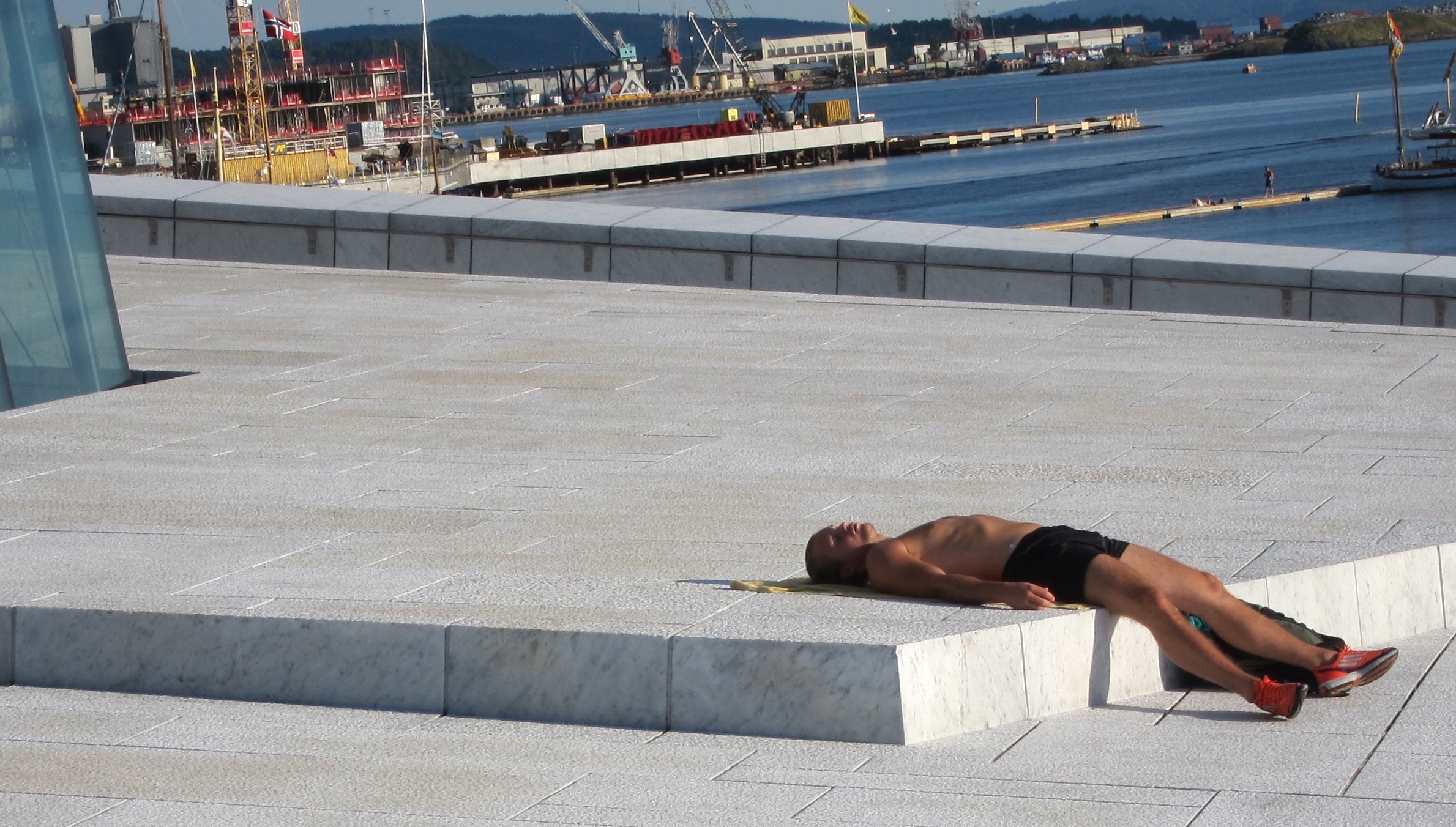 Summer wear in Oslo