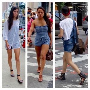 Summer wear in NYC