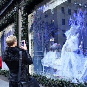 Saks Fifth Avenue Christmas window