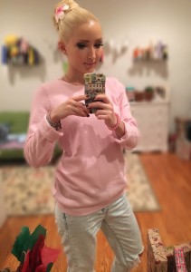 Liliya's Spring outfit in December