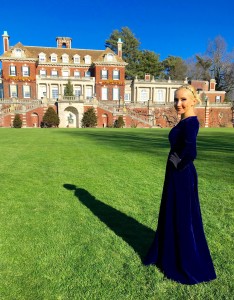 Liliya Anisimova at the Westbury Mansion