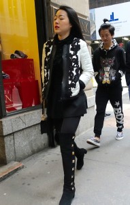 Chic puffer coat