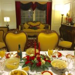 New Year's Eve table