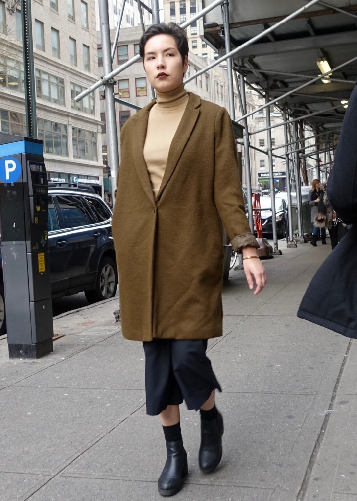 Menswear-inspired normcore
