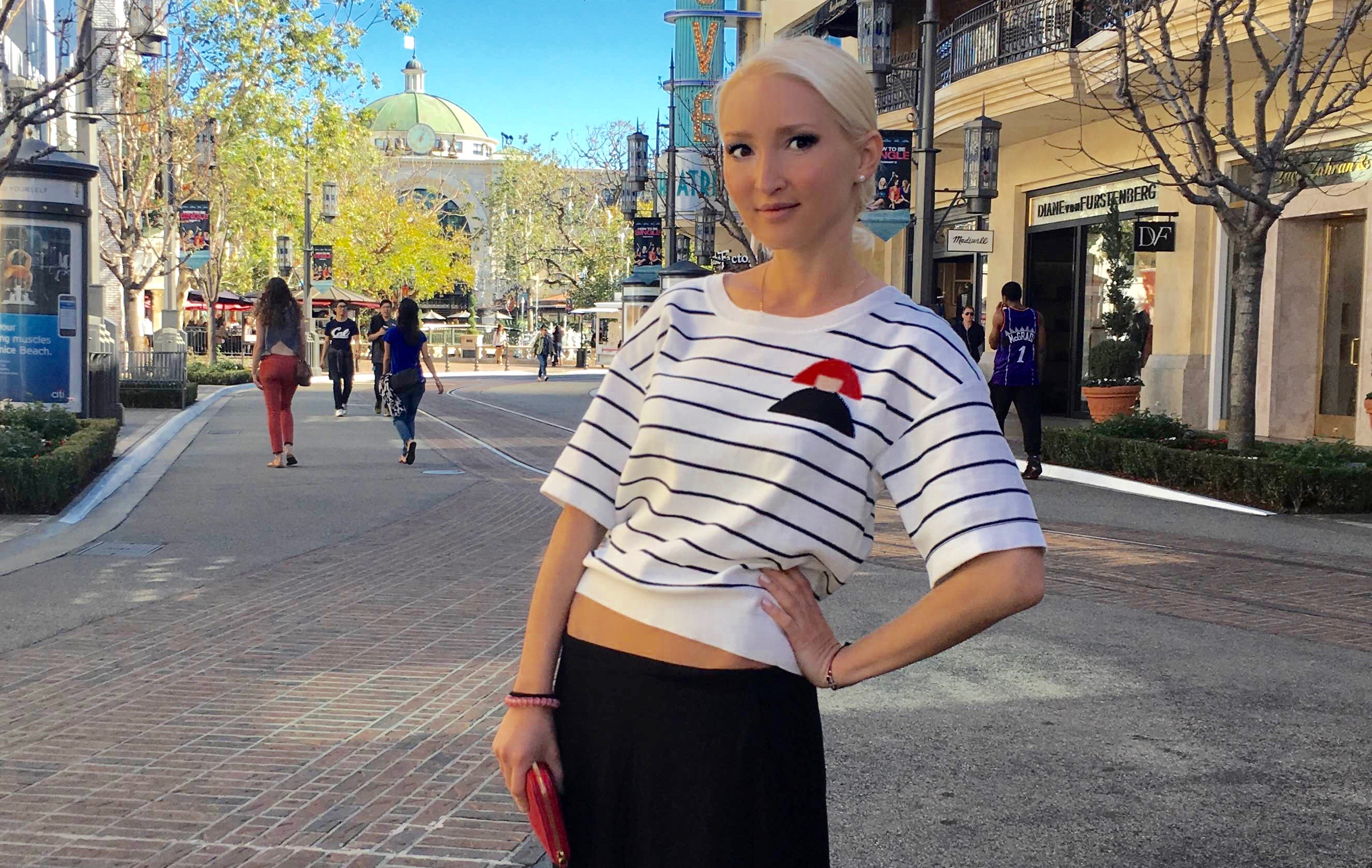 Liliya Anisimova in LA