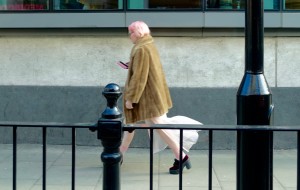 pink hair in London