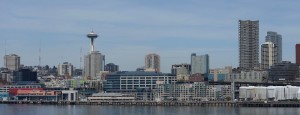 Seattle from the ferry