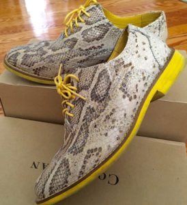 Liliya Anisimova's shoes for a Met exhibit