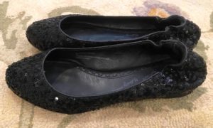 Liliya's sequin flats