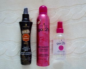 Products for curling hair