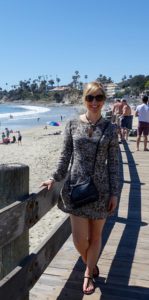Janea's outfit of the day at Laguna Beach