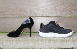 Stilettos to sneakers