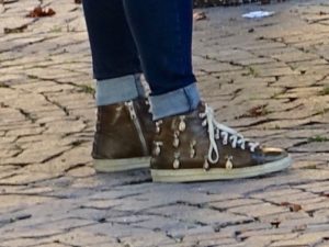 High top sneakers