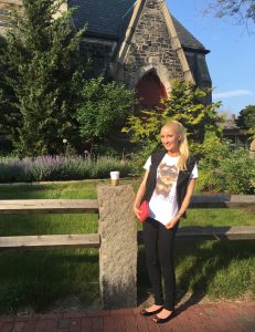 Liliya's #ootd at Harvard Yard