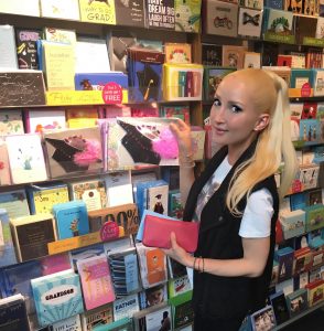 Liliya grad card shopping