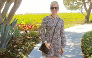 Janea's outfit of the day near Laguna Beach