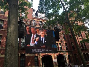 Announcement for Spielberg speech