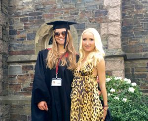 Liliya's second graduation outfit