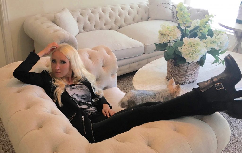 Liliya's dark fashion side