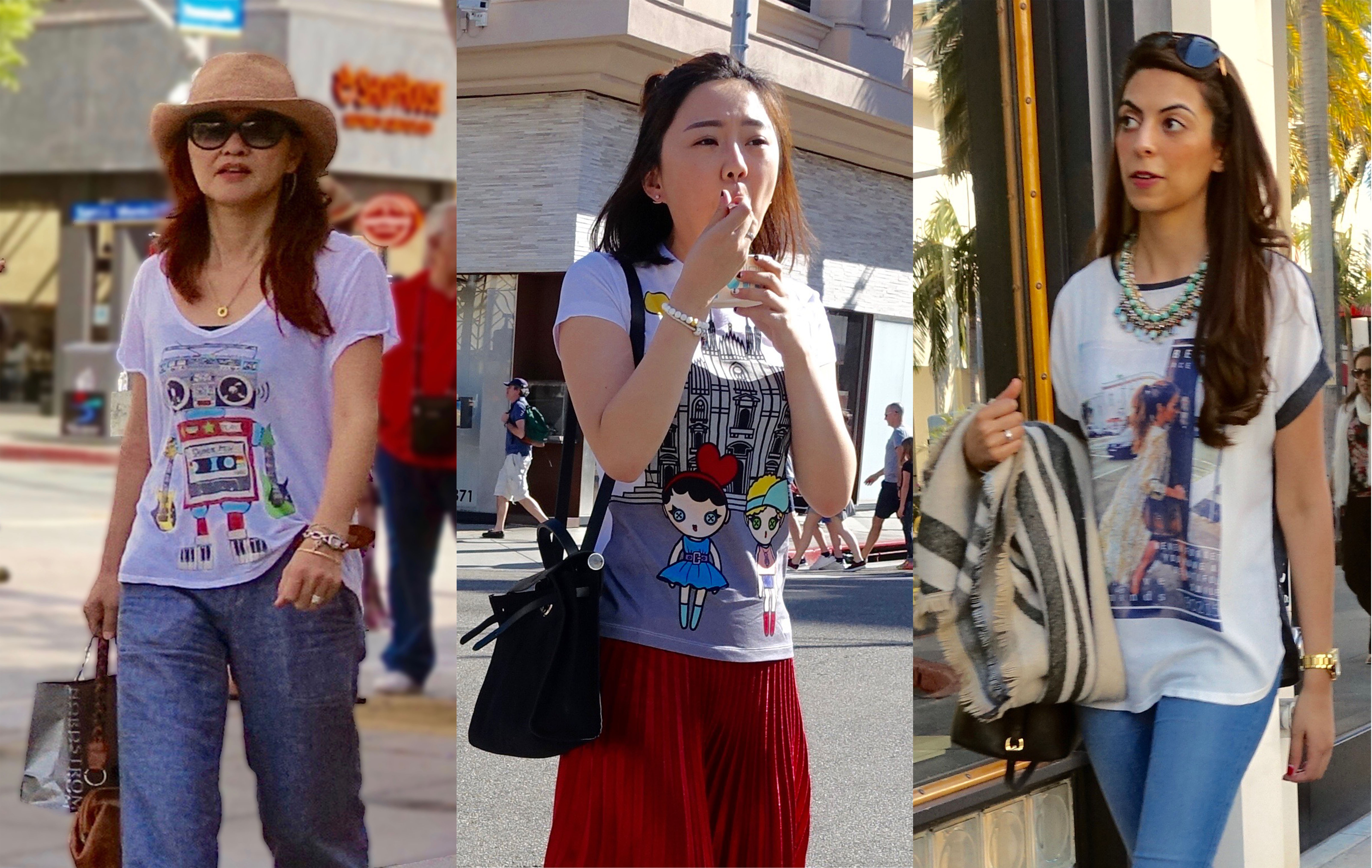 Styling a graphic tee