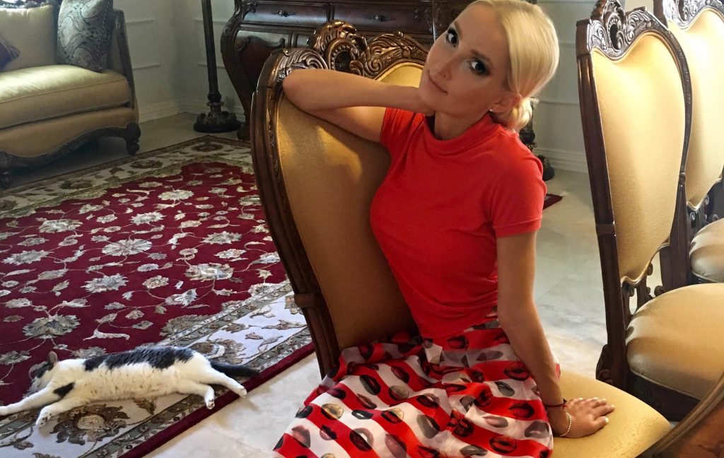 Liliya's southern belle look