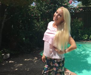 Liliya's floral pants