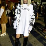 Black & white at Alexander Wang SS17 show