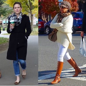 Boston cold-weather street style. 6