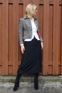 Work outfit with Anne Fontaine blouse