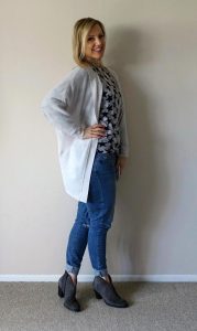 My double cashmere sweater outfit