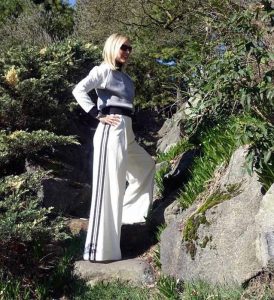 Sorta hiking in oversized athleisure