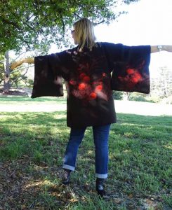 Back of the kimono