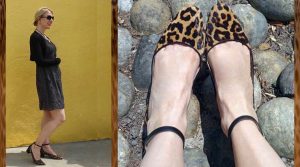 Polka dot - leopard print outfit