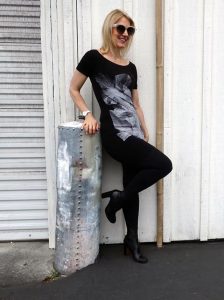 T-shirt dress outfit