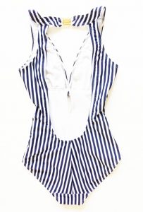 K BELO Popsicle One Piece Navy Sailor Stripes
