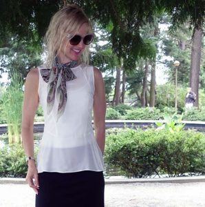 Styling that boring work skirt